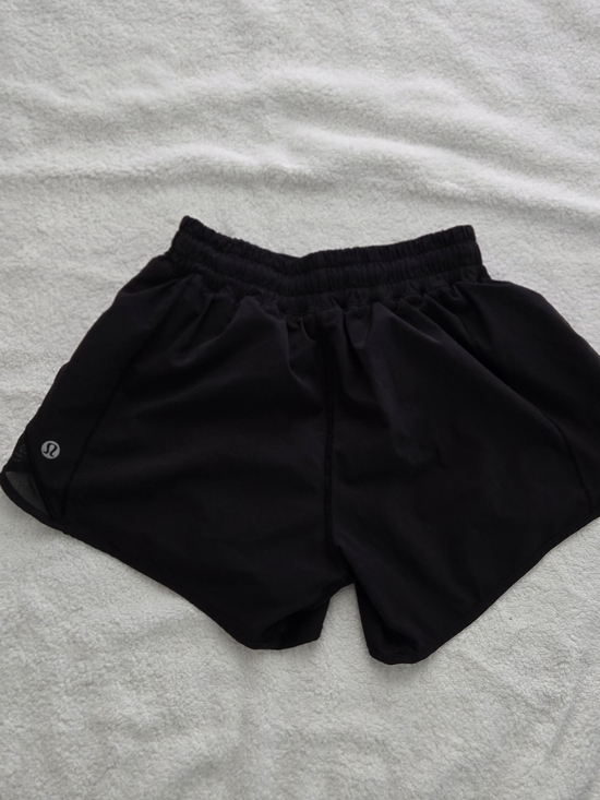 lululemon athletica Pants - Lululemon Black Hotty Hot  Athletic Shorts